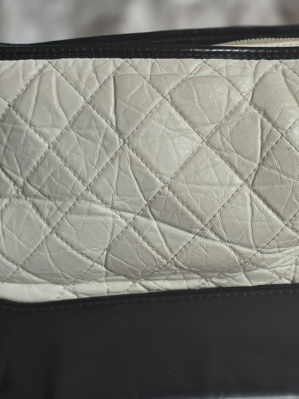 CHANEL Gabrielle Medium Hot Pink Interior Fabric with Logo Sticker